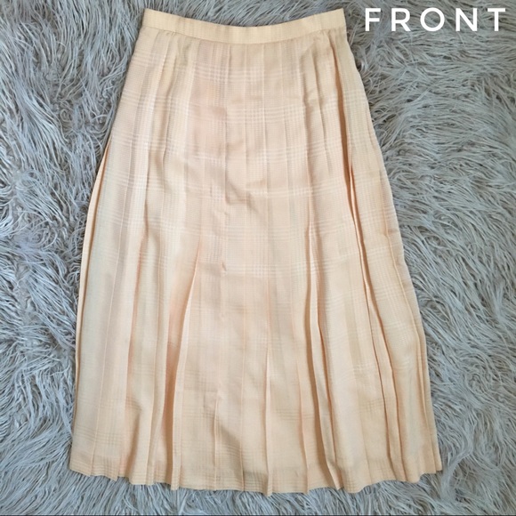 @Drycleaner//Burberry VTG checked plaid maxi skirt - Picture 2 of 8